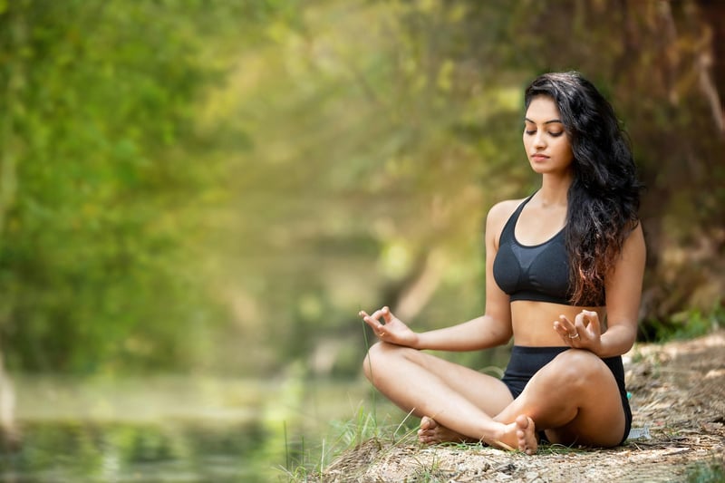 Outdoor meditation